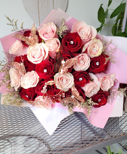 Celebrate Joy floral arrangement