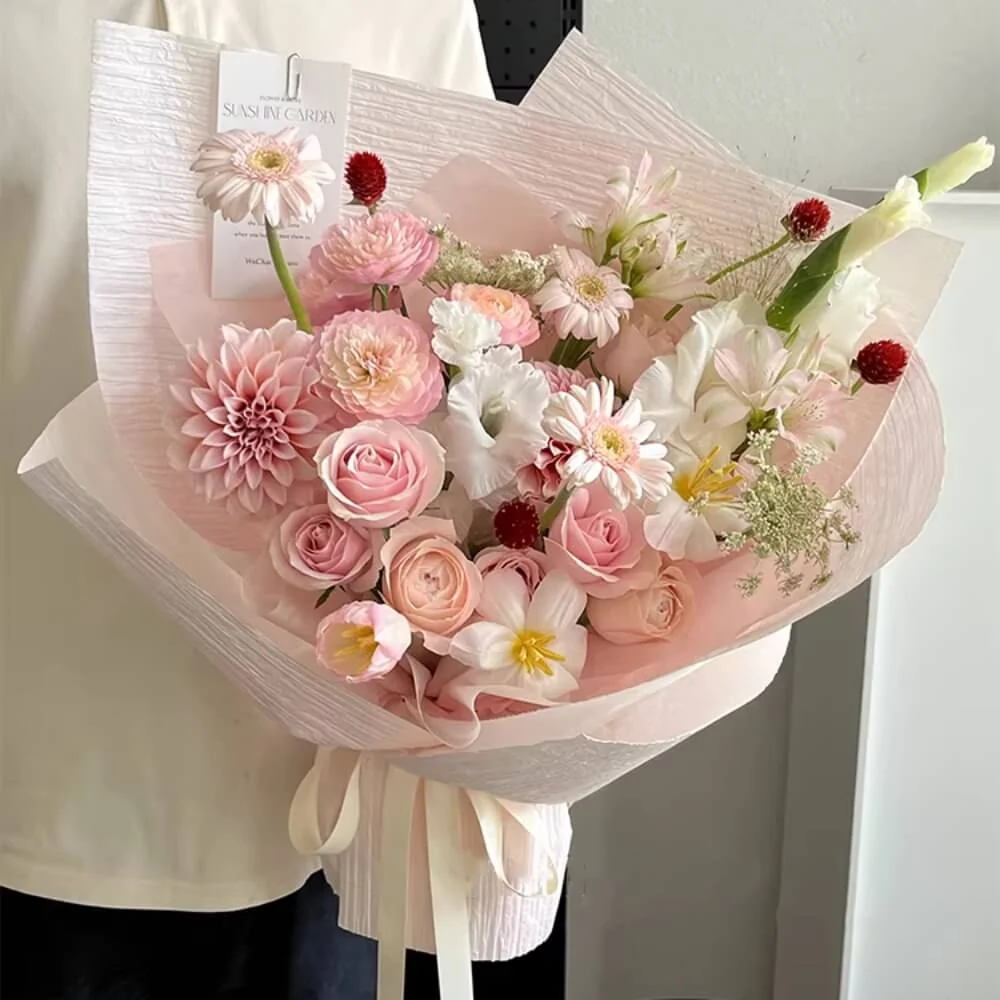 Pink floral bouquet